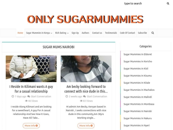 onlysugarmummies.com